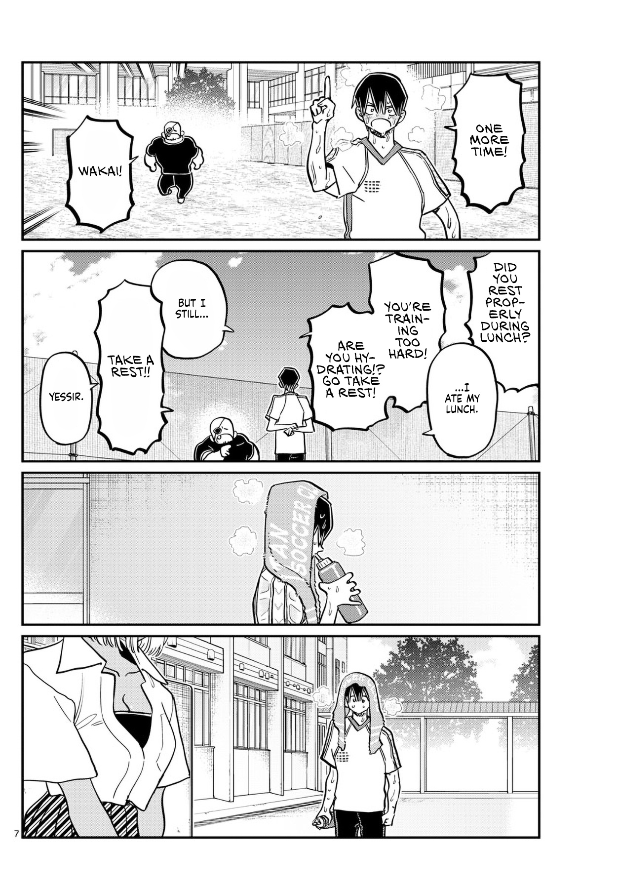 Komi-San Wa Komyushou Desu - Chapter 397: Haircut