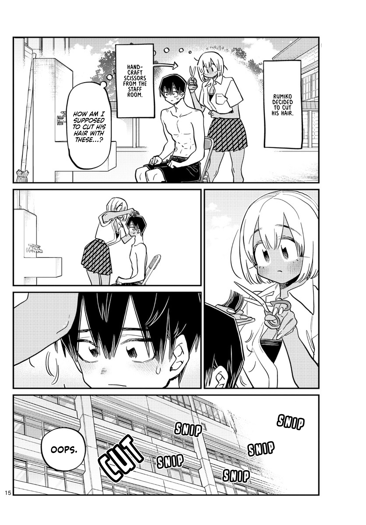 Komi-San Wa Komyushou Desu - Chapter 397: Haircut