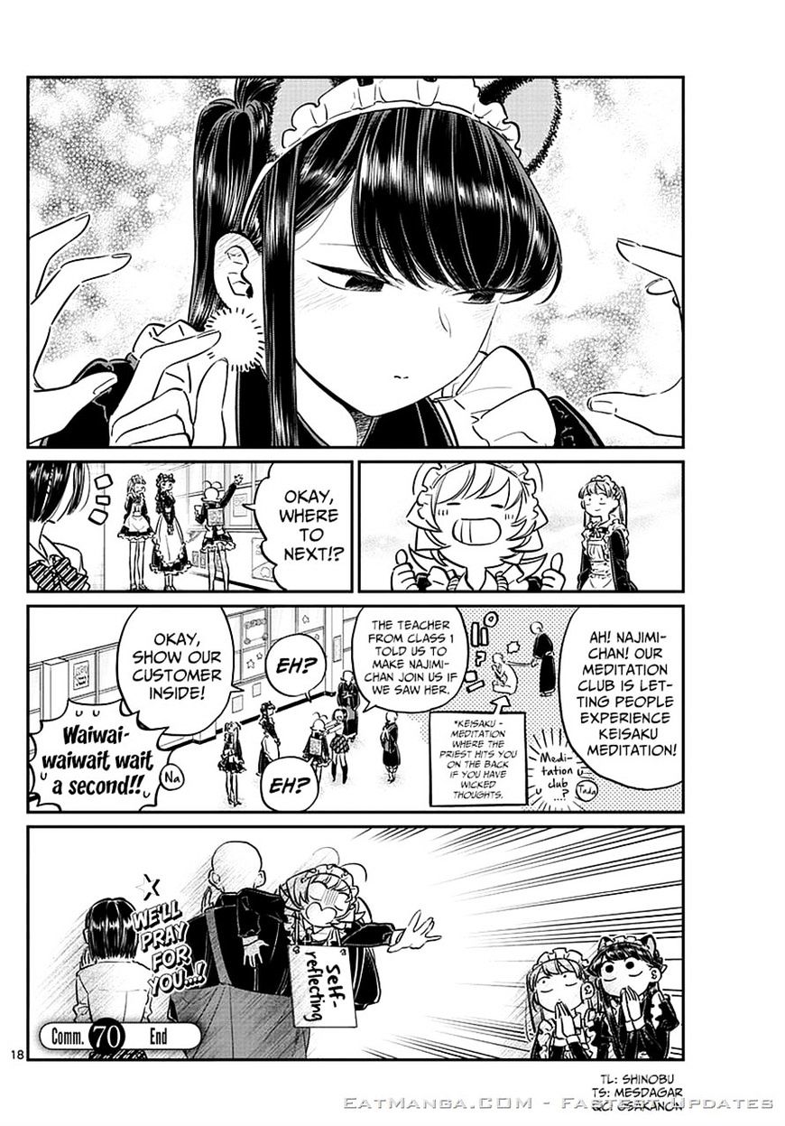 Komi-San Wa Komyushou Desu - Vol.5 Chapter 70: The Cultural Festival