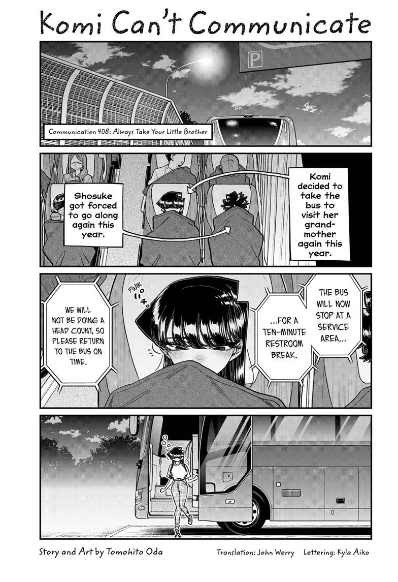 Komi-San Wa Komyushou Desu - Chapter 408