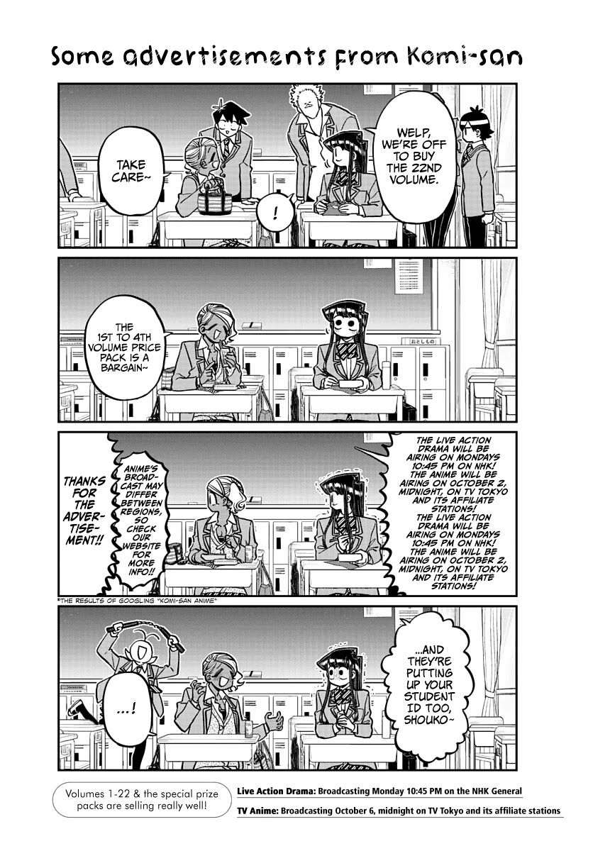 Komi-San Wa Komyushou Desu - Chapter 320: The Actual Date 2