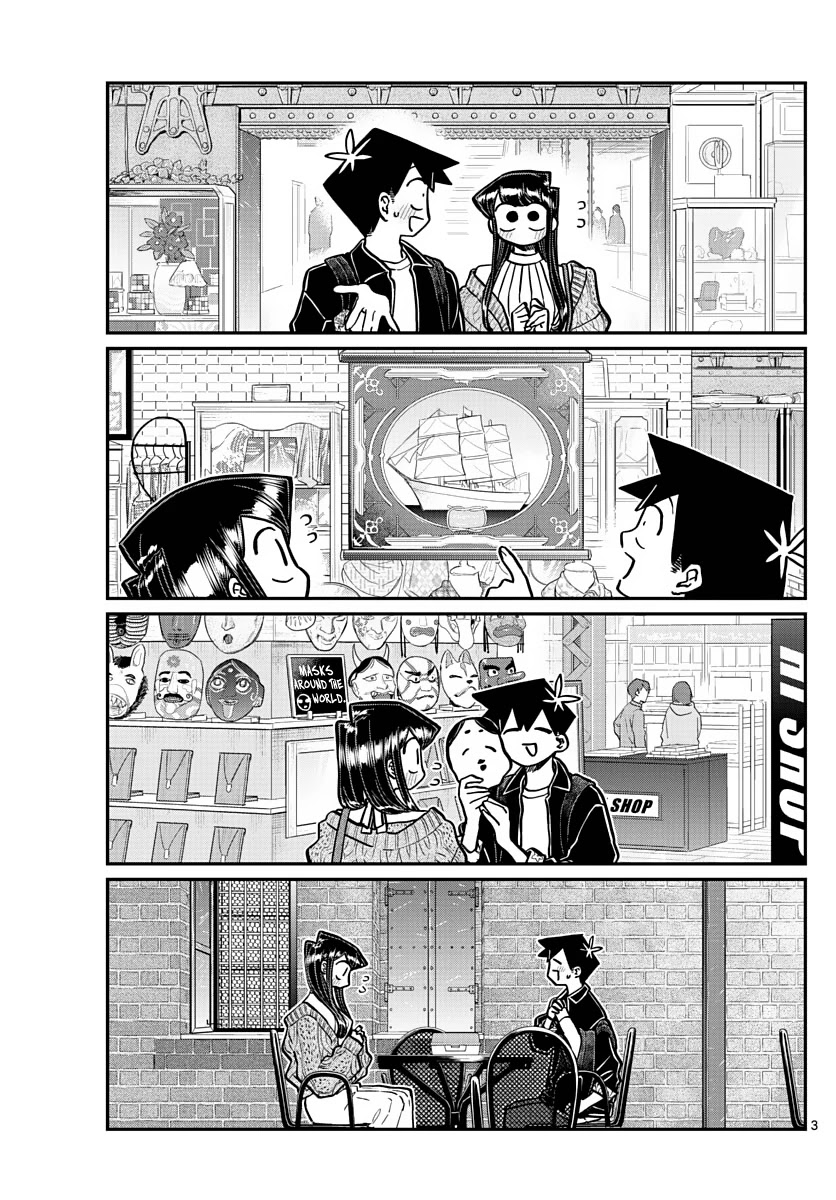 Komi-San Wa Komyushou Desu - Chapter 320: The Actual Date 2