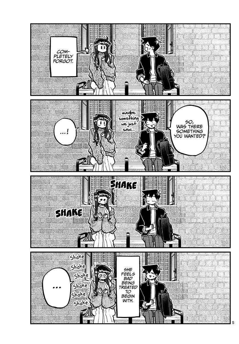 Komi-San Wa Komyushou Desu - Chapter 320: The Actual Date 2