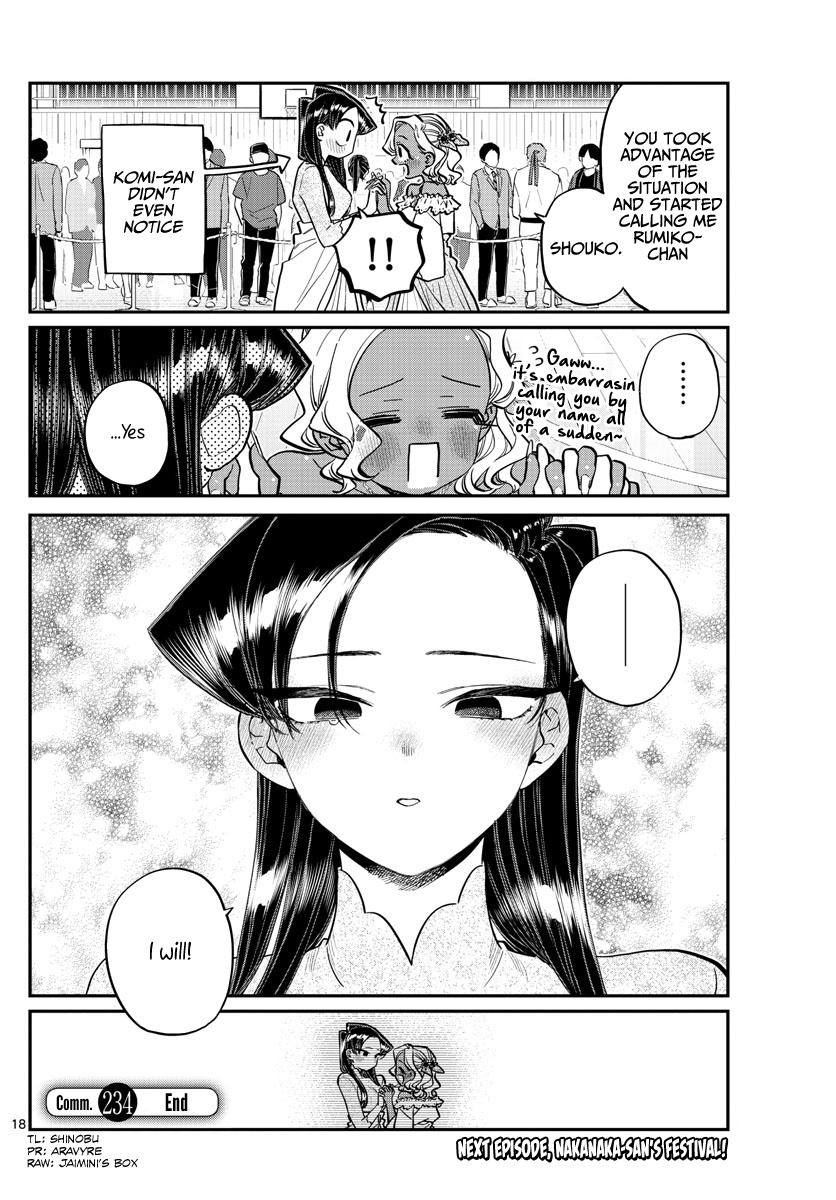 Komi-San Wa Komyushou Desu - Chapter 234: The Afterparty