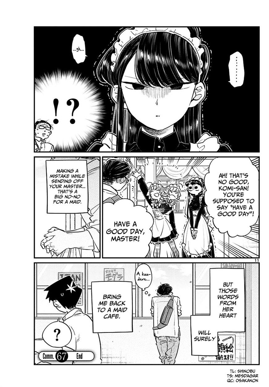 Komi-San Wa Komyushou Desu - Vol.5 Chapter 67: Maids