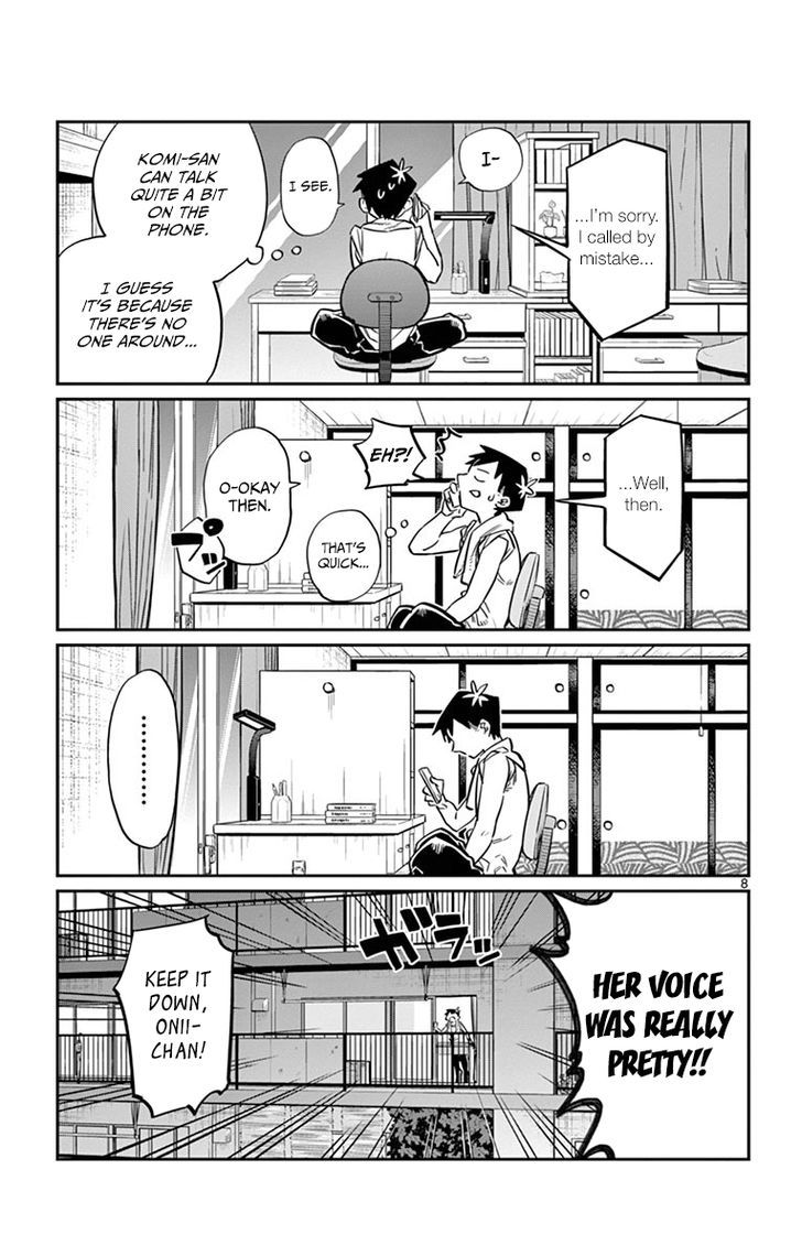 Komi-San Wa Komyushou Desu - Vol.1 Chapter 18: Wrong Number