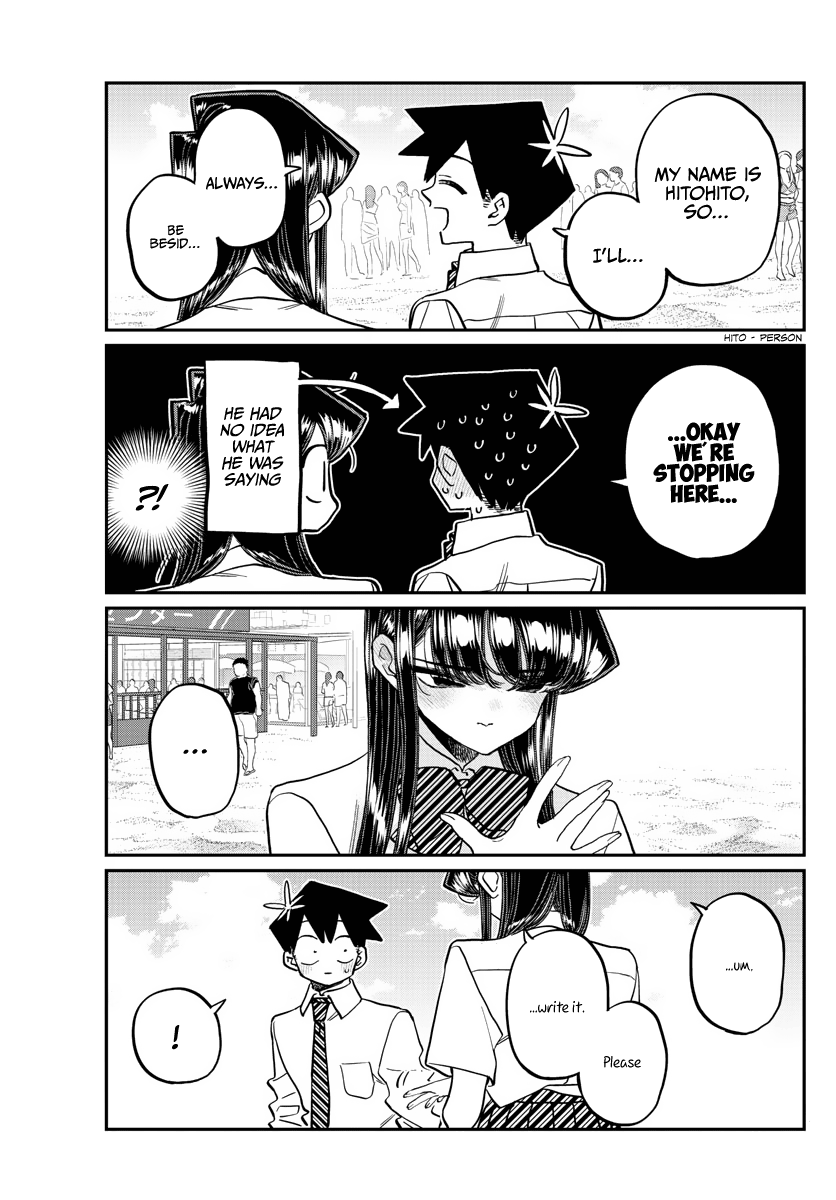 Komi-San Wa Komyushou Desu - Chapter 386: Final Day Of Study Camp