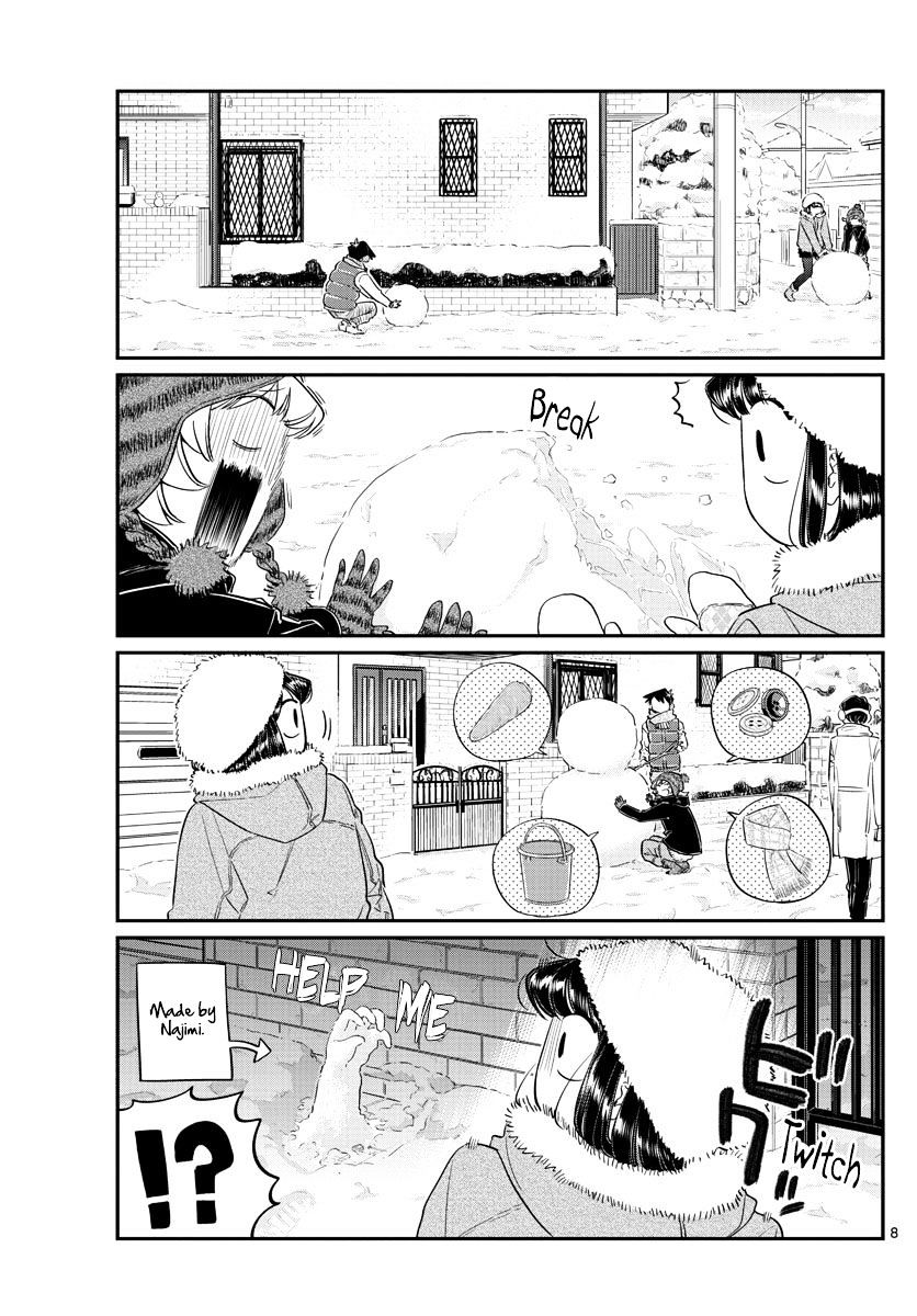 Komi-San Wa Komyushou Desu - Vol.7 Chapter 89: A Snowman