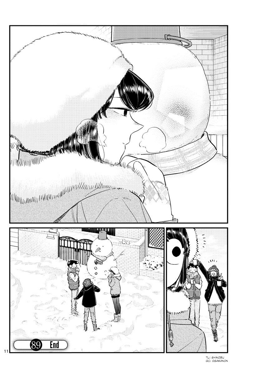 Komi-San Wa Komyushou Desu - Vol.7 Chapter 89: A Snowman