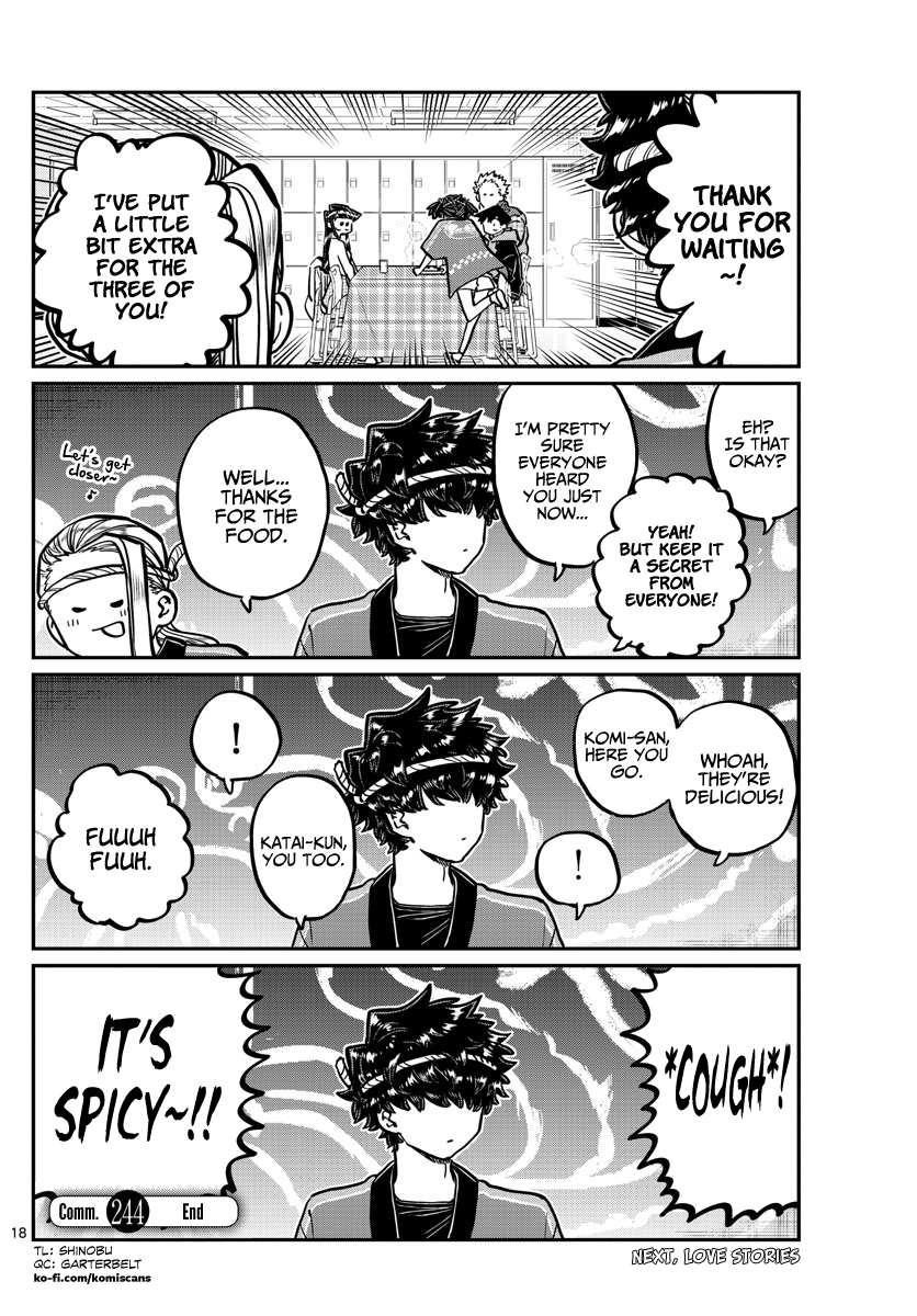 Komi-San Wa Komyushou Desu - Chapter 244: Little Brother’s Cultural Festival