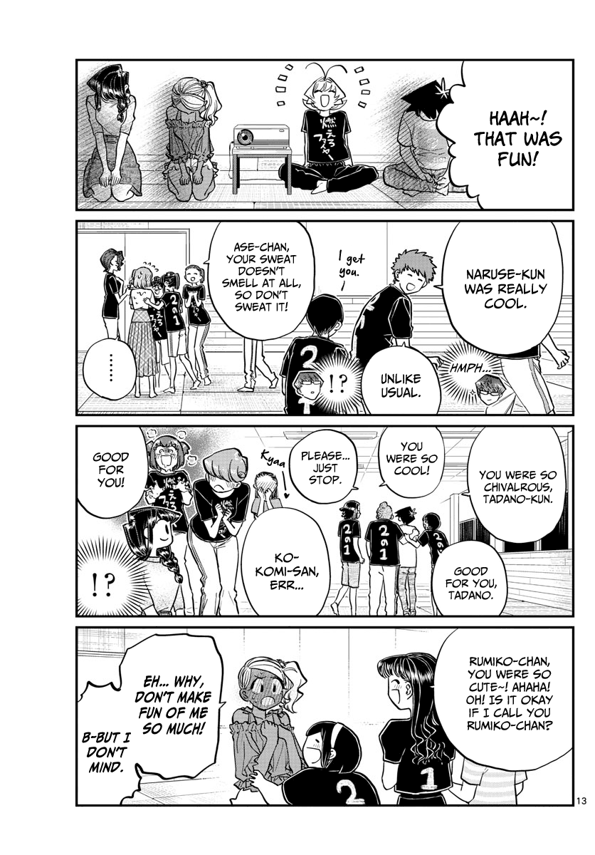 Komi-San Wa Komyushou Desu - Chapter 189: Test Of Courage Aftermath