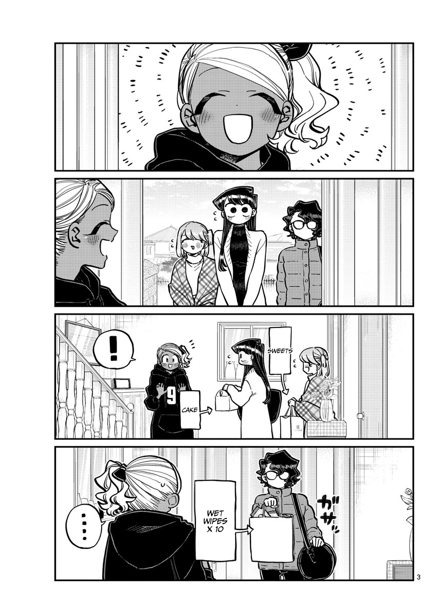 Komi-San Wa Komyushou Desu - Chapter 257: Studying And A Sleepover