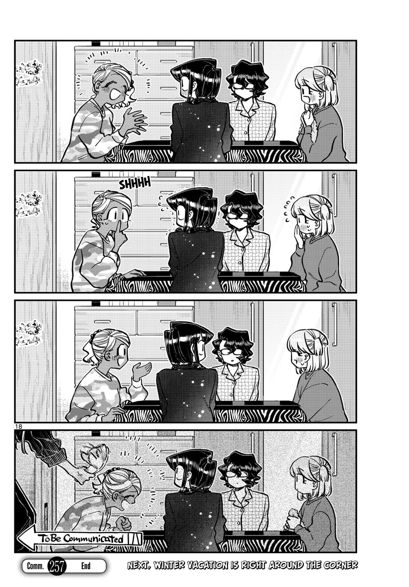 Komi-San Wa Komyushou Desu - Chapter 257: Studying And A Sleepover