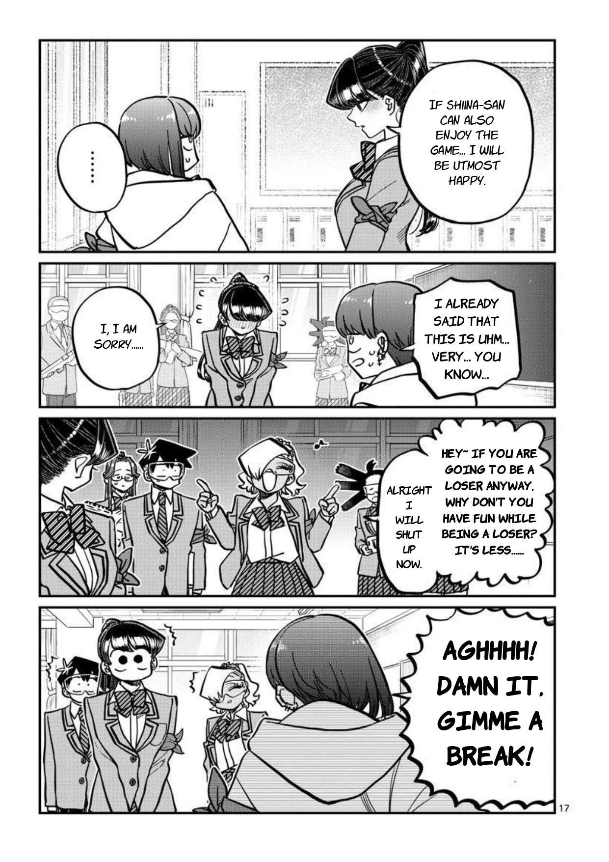 Komi-San Wa Komyushou Desu - Chapter 332: Shiina-San