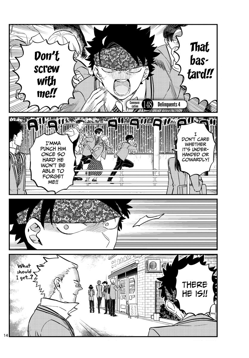 Komi-San Wa Komyushou Desu - Vol.11 Chapter 148: Delinquents 4