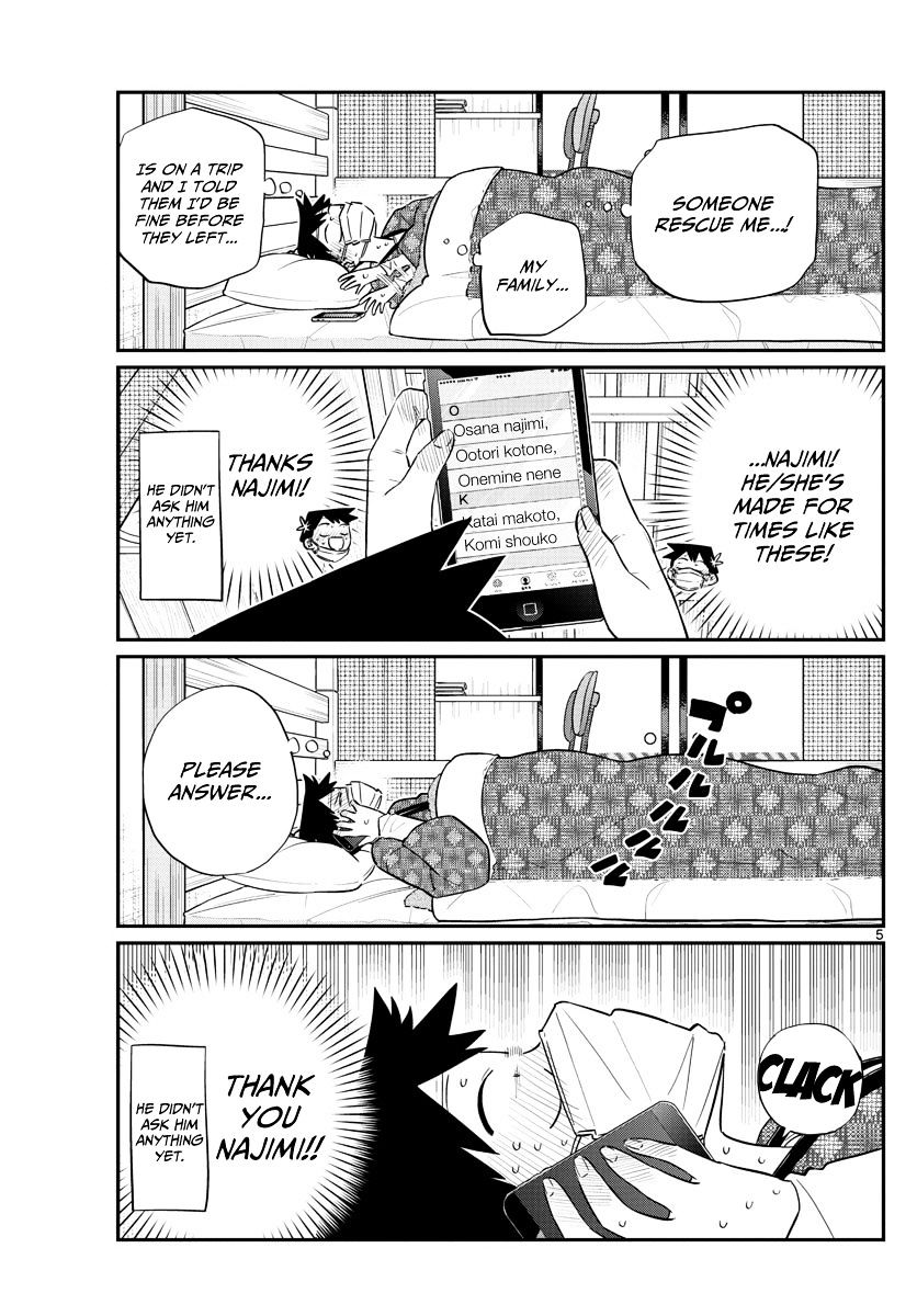 Komi-San Wa Komyushou Desu - Vol.7 Chapter 99: A Cold