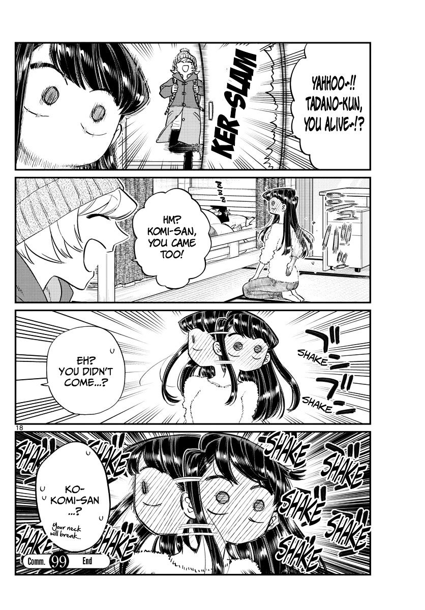 Komi-San Wa Komyushou Desu - Vol.7 Chapter 99: A Cold