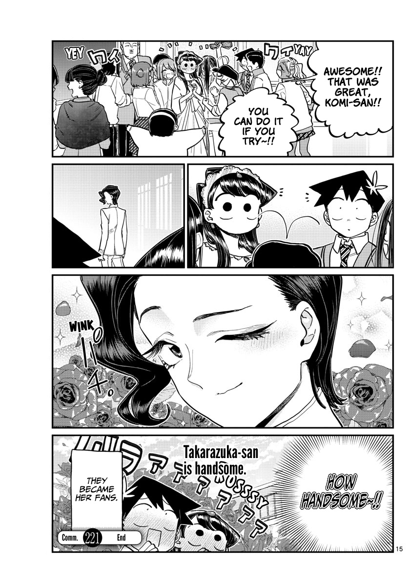 Komi-San Wa Komyushou Desu - Chapter 221: Practice For The Culture Festival.