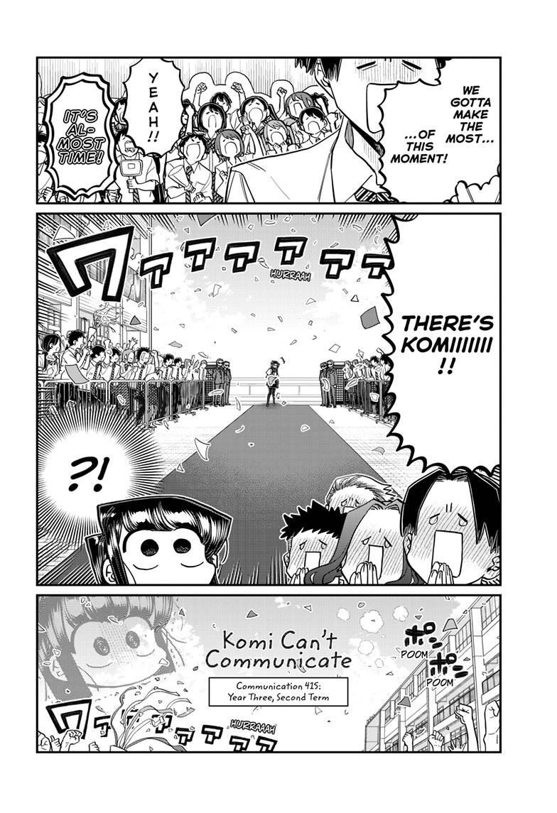 Komi-San Wa Komyushou Desu - Chapter 415