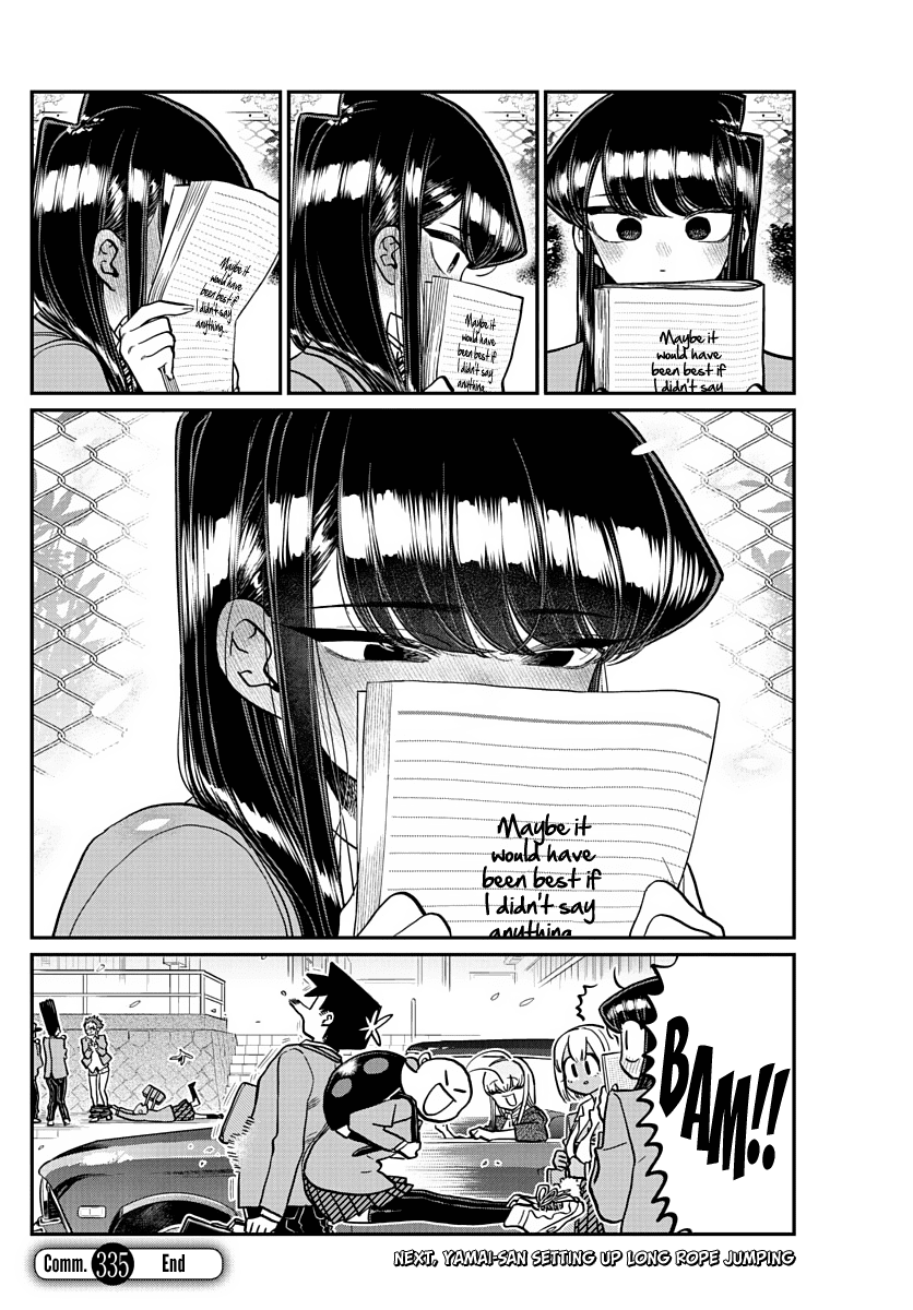 Komi-San Wa Komyushou Desu - Chapter 335