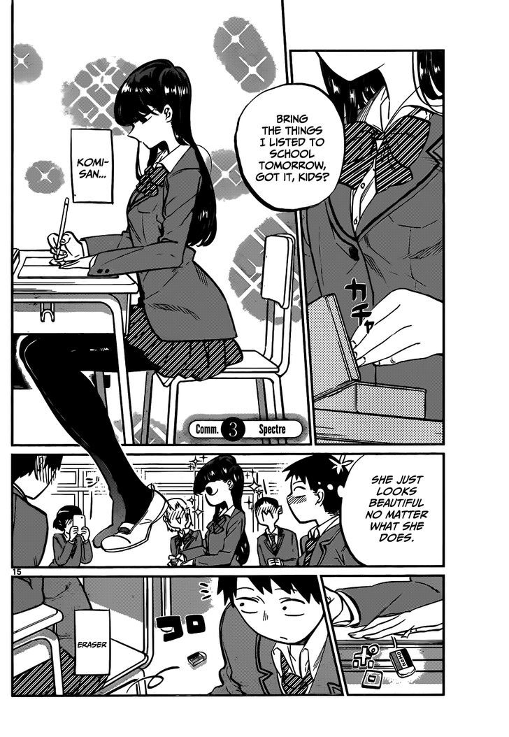 Komi-San Wa Komyushou Desu - Vol.1 Chapter 3: Spectre