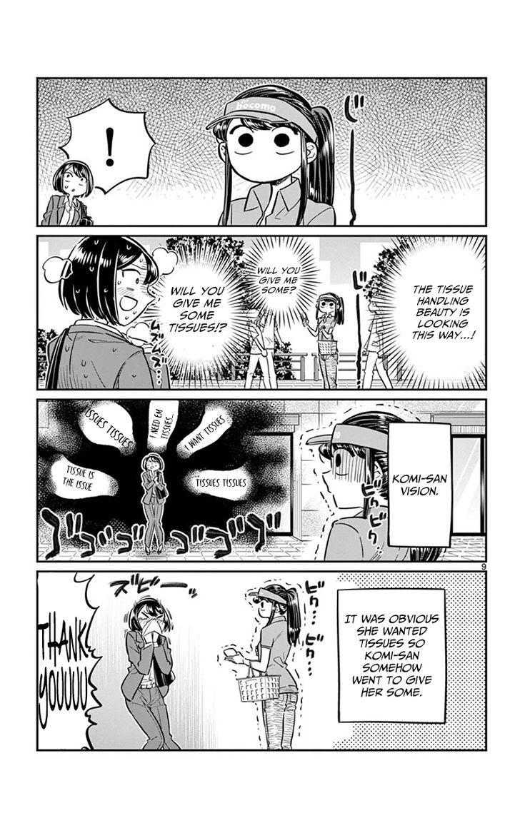 Komi-San Wa Komyushou Desu - Vol.3 Chapter 43: Part Time Job