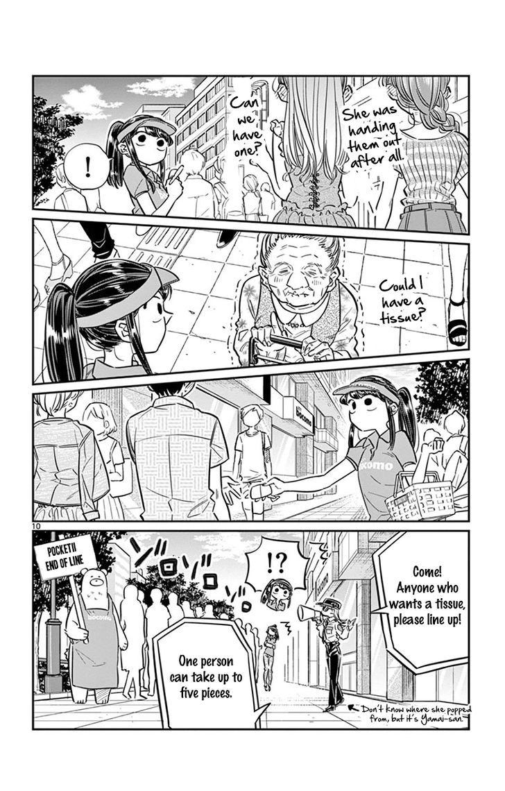 Komi-San Wa Komyushou Desu - Vol.3 Chapter 43: Part Time Job