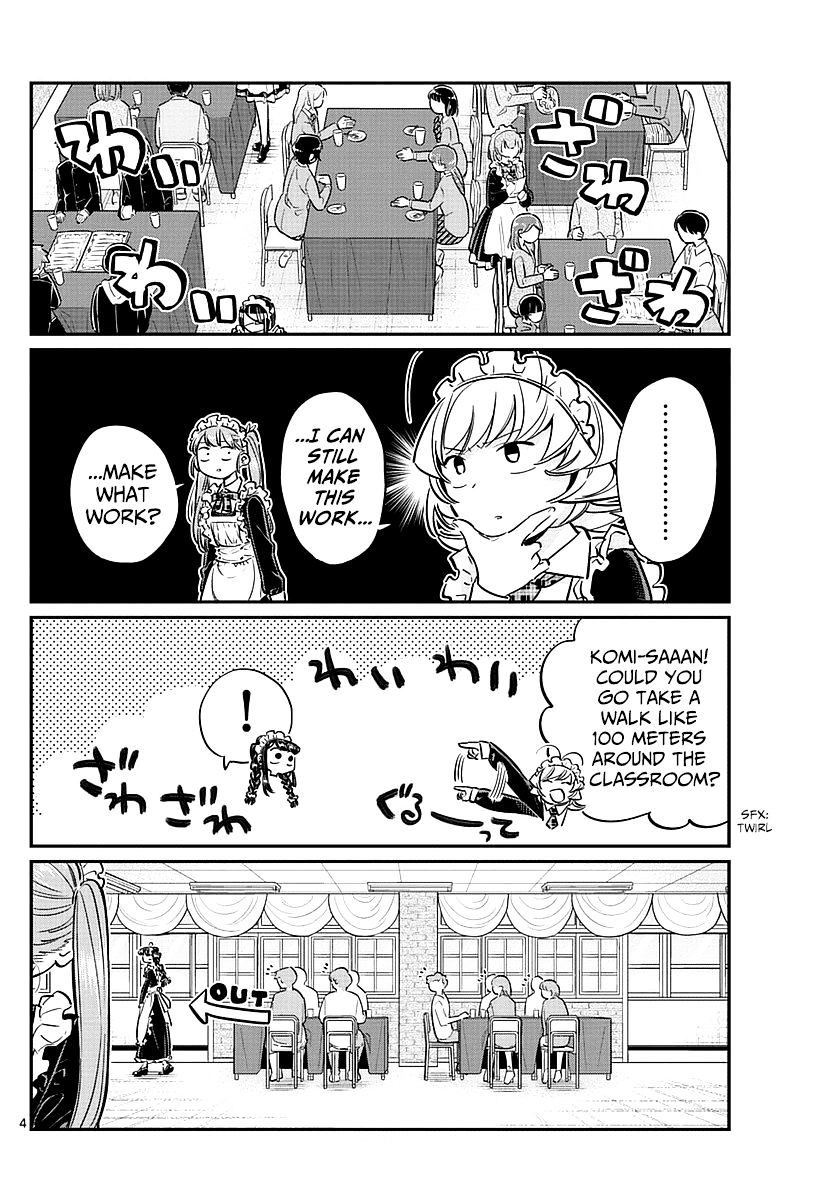 Komi-San Wa Komyushou Desu - Vol.5 Chapter 69: Najimi-Chan's Maid Cafe