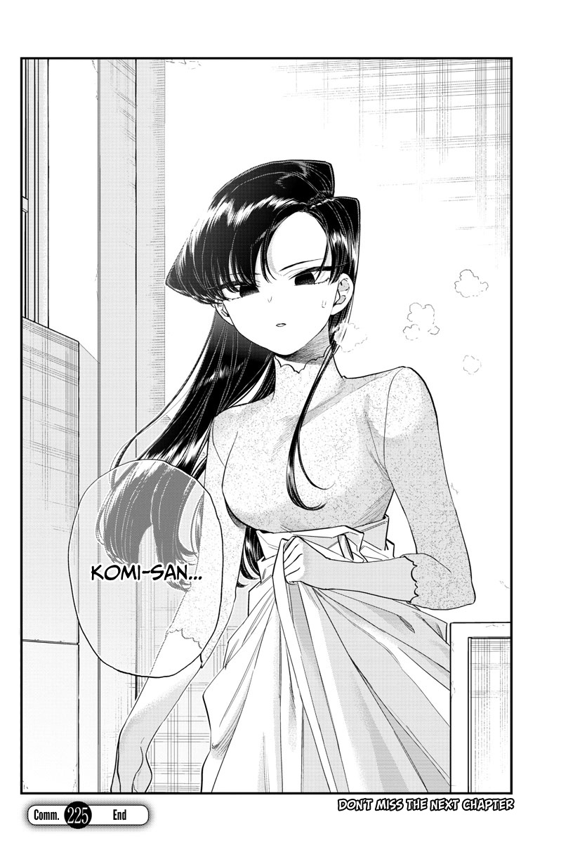 Komi-San Wa Komyushou Desu - Chapter 225: I'm Okay