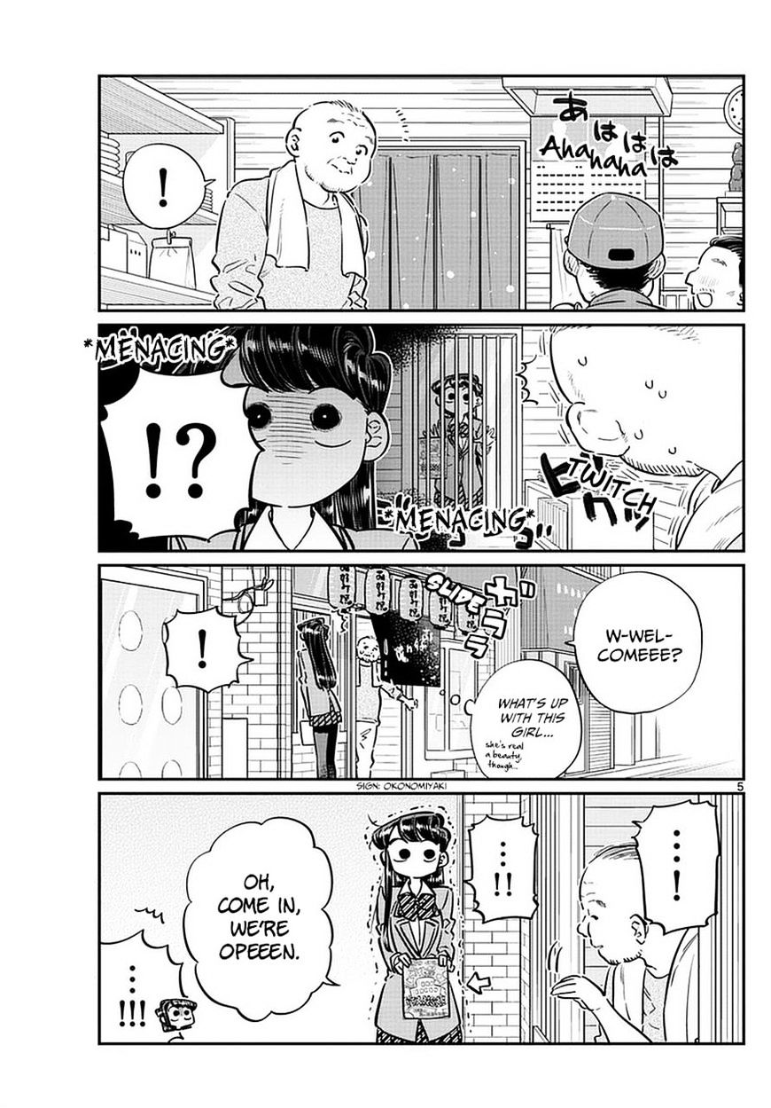 Komi-San Wa Komyushou Desu - Vol.5 Chapter 65: Flier Distribution