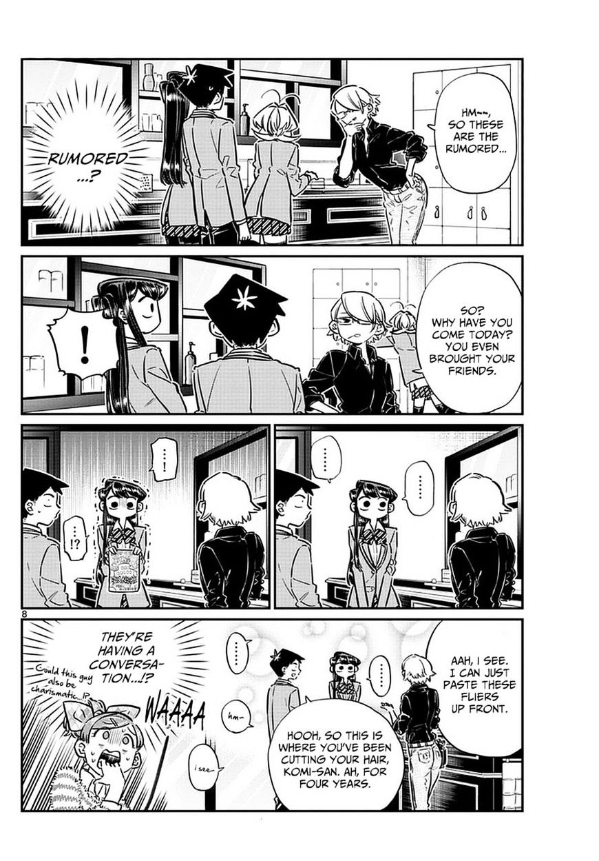 Komi-San Wa Komyushou Desu - Vol.5 Chapter 65: Flier Distribution