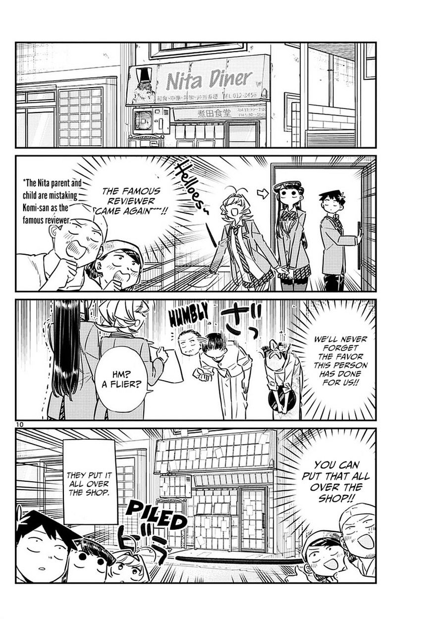 Komi-San Wa Komyushou Desu - Vol.5 Chapter 65: Flier Distribution