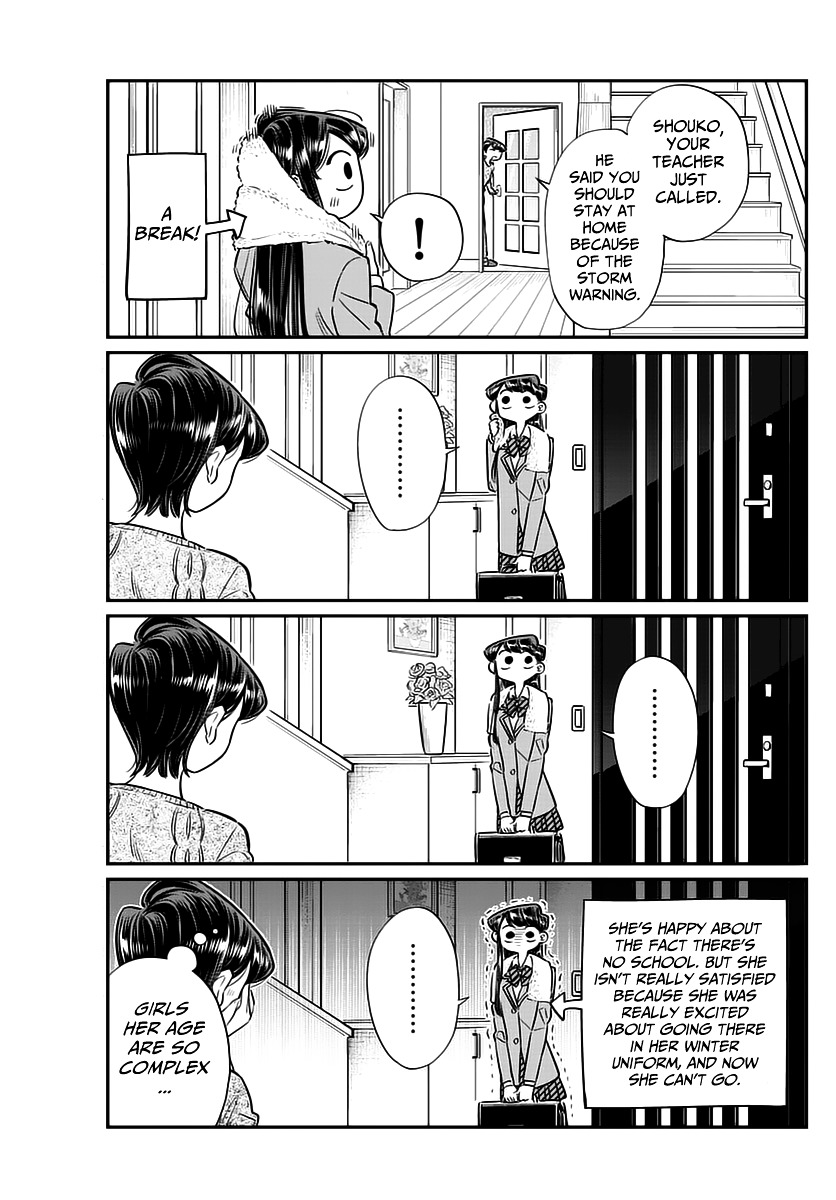 Komi-San Wa Komyushou Desu - Vol.5 Chapter 59: Typhoon