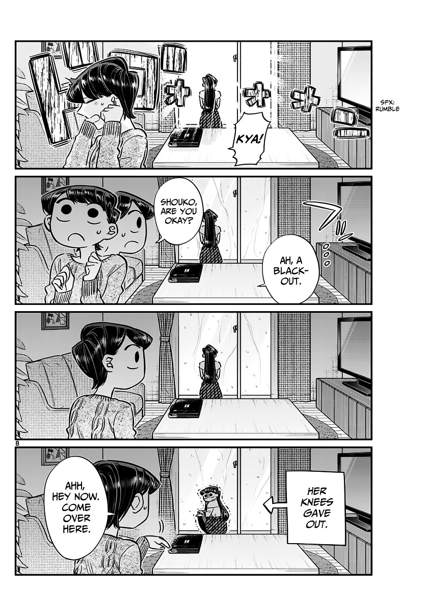 Komi-San Wa Komyushou Desu - Vol.5 Chapter 59: Typhoon