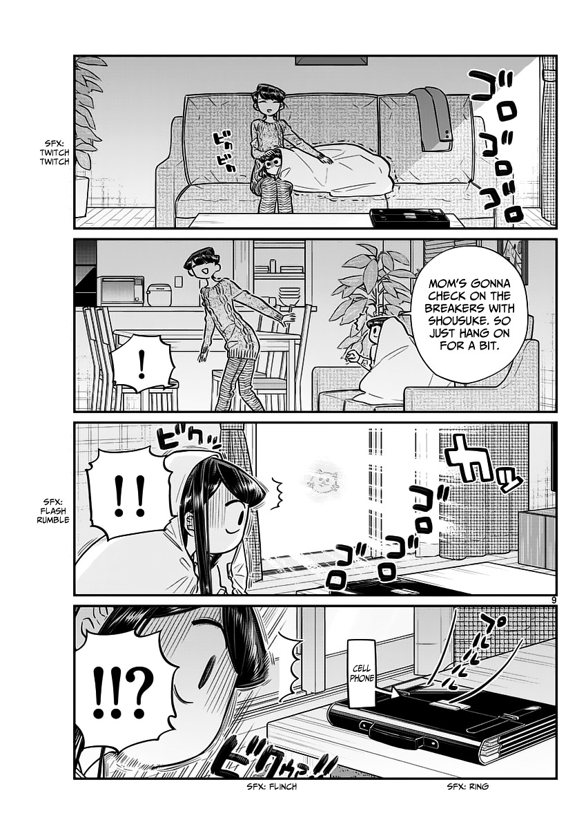 Komi-San Wa Komyushou Desu - Vol.5 Chapter 59: Typhoon