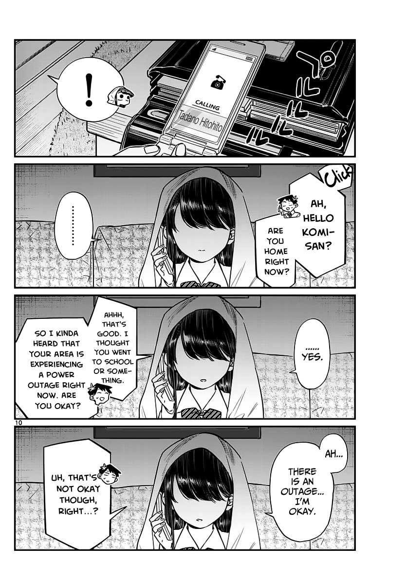 Komi-San Wa Komyushou Desu - Vol.5 Chapter 59: Typhoon