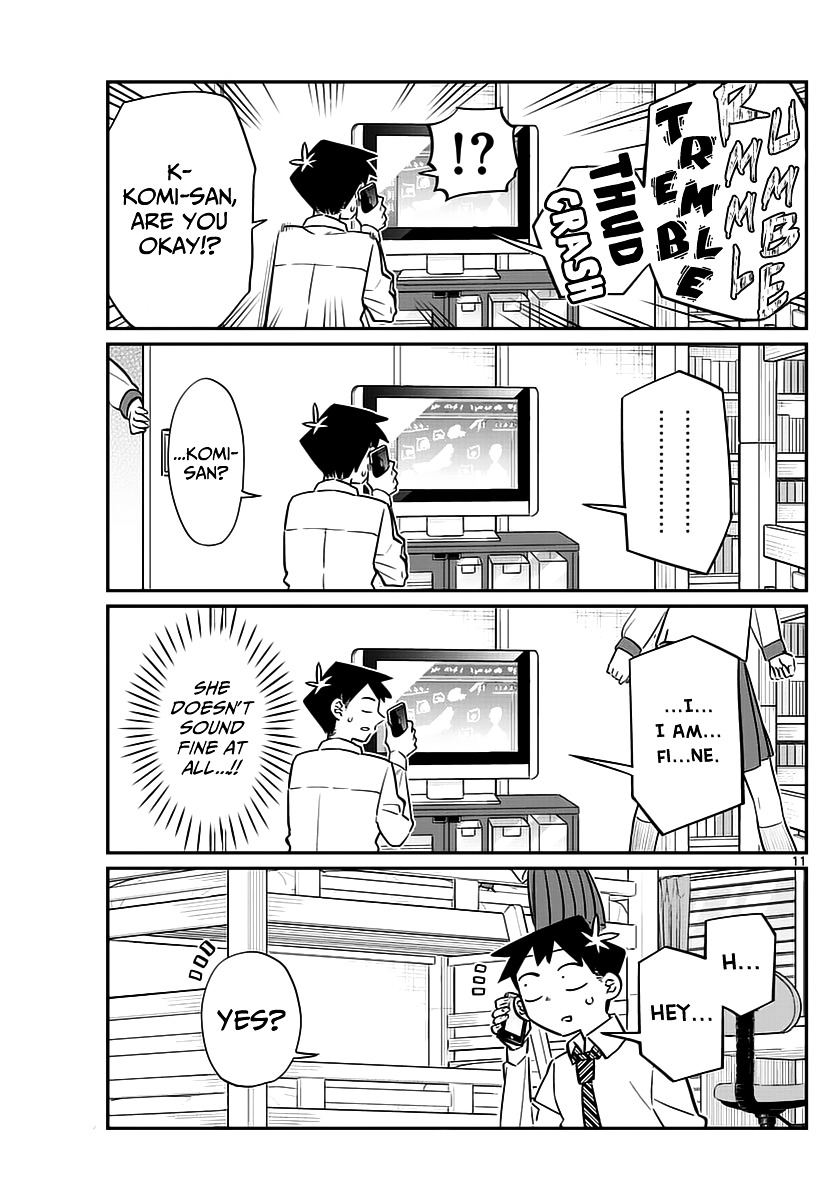 Komi-San Wa Komyushou Desu - Vol.5 Chapter 59: Typhoon