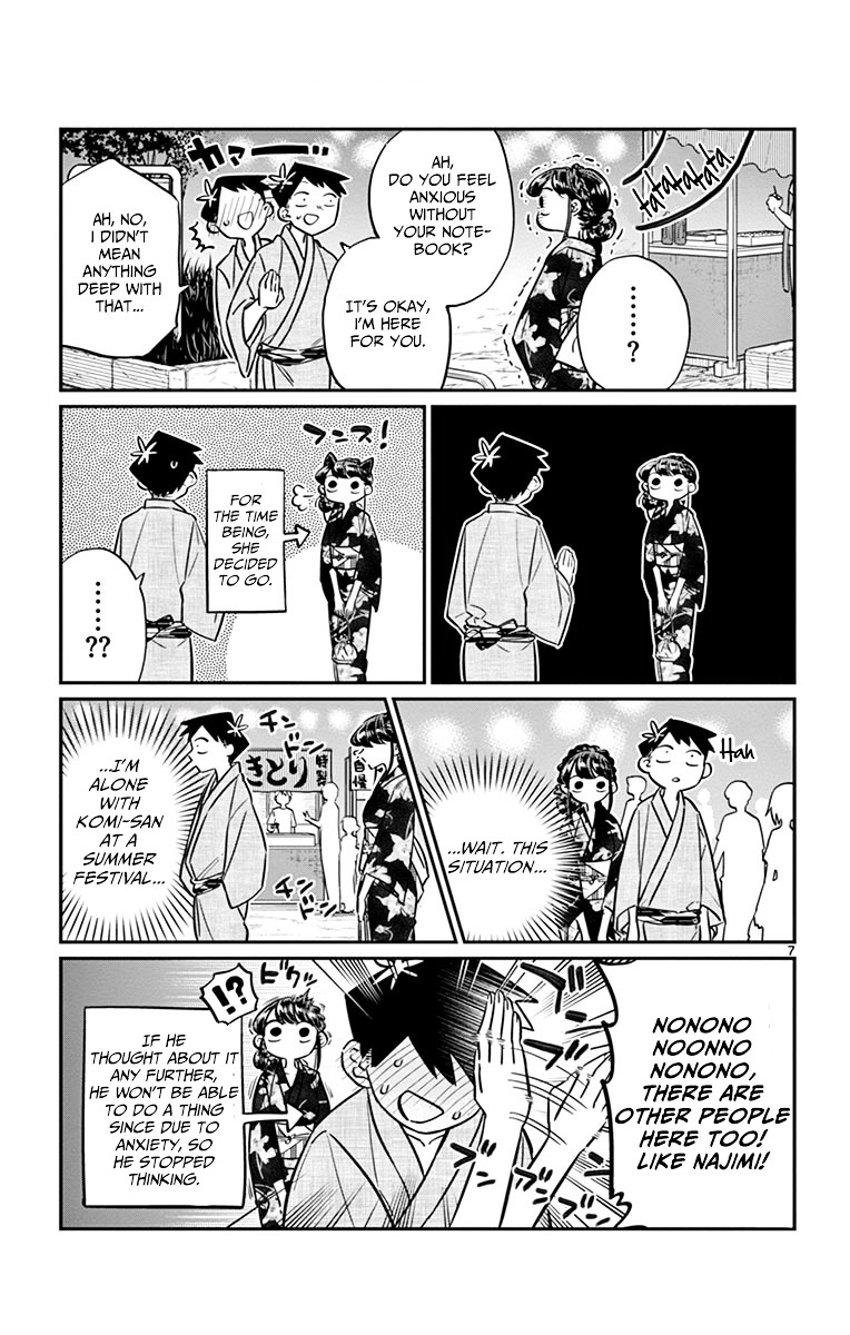 Komi-San Wa Komyushou Desu - Vol.3 Chapter 46: Summer Festival