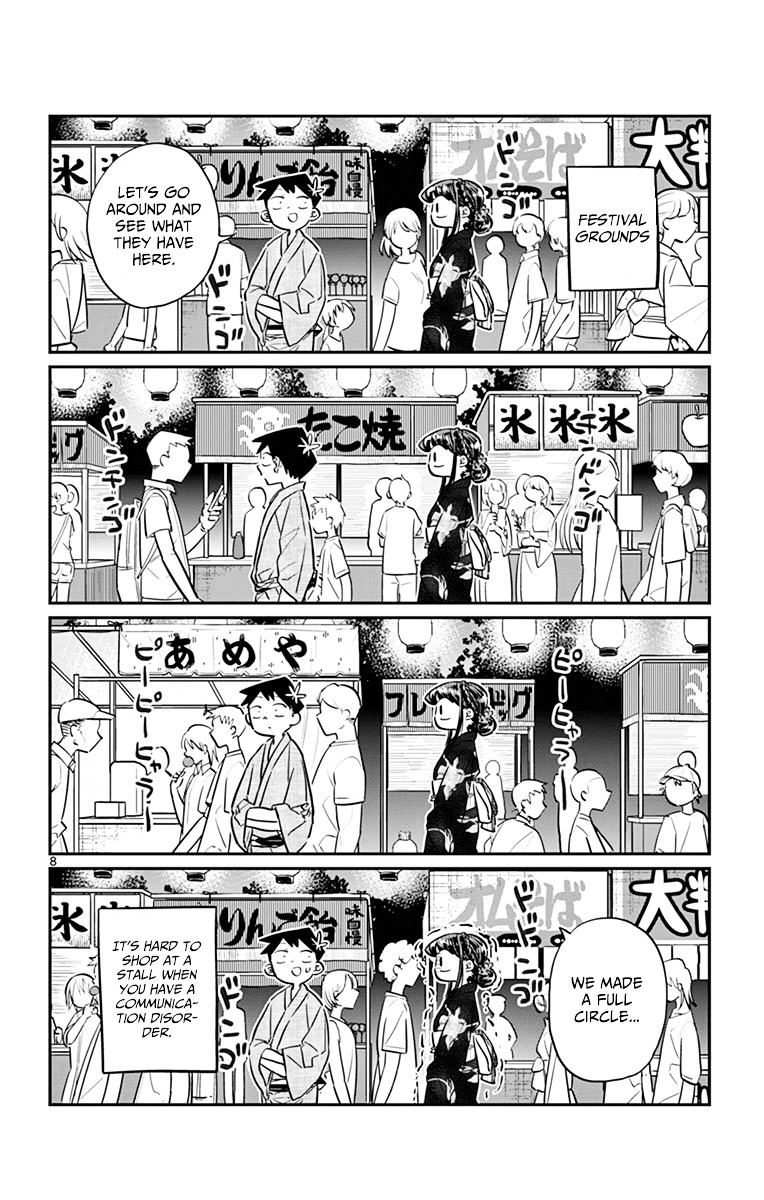 Komi-San Wa Komyushou Desu - Vol.3 Chapter 46: Summer Festival