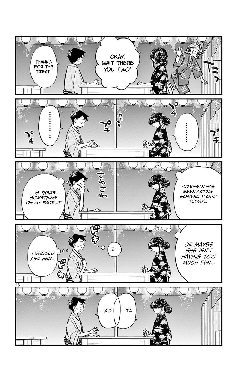 Komi-San Wa Komyushou Desu - Vol.3 Chapter 46: Summer Festival