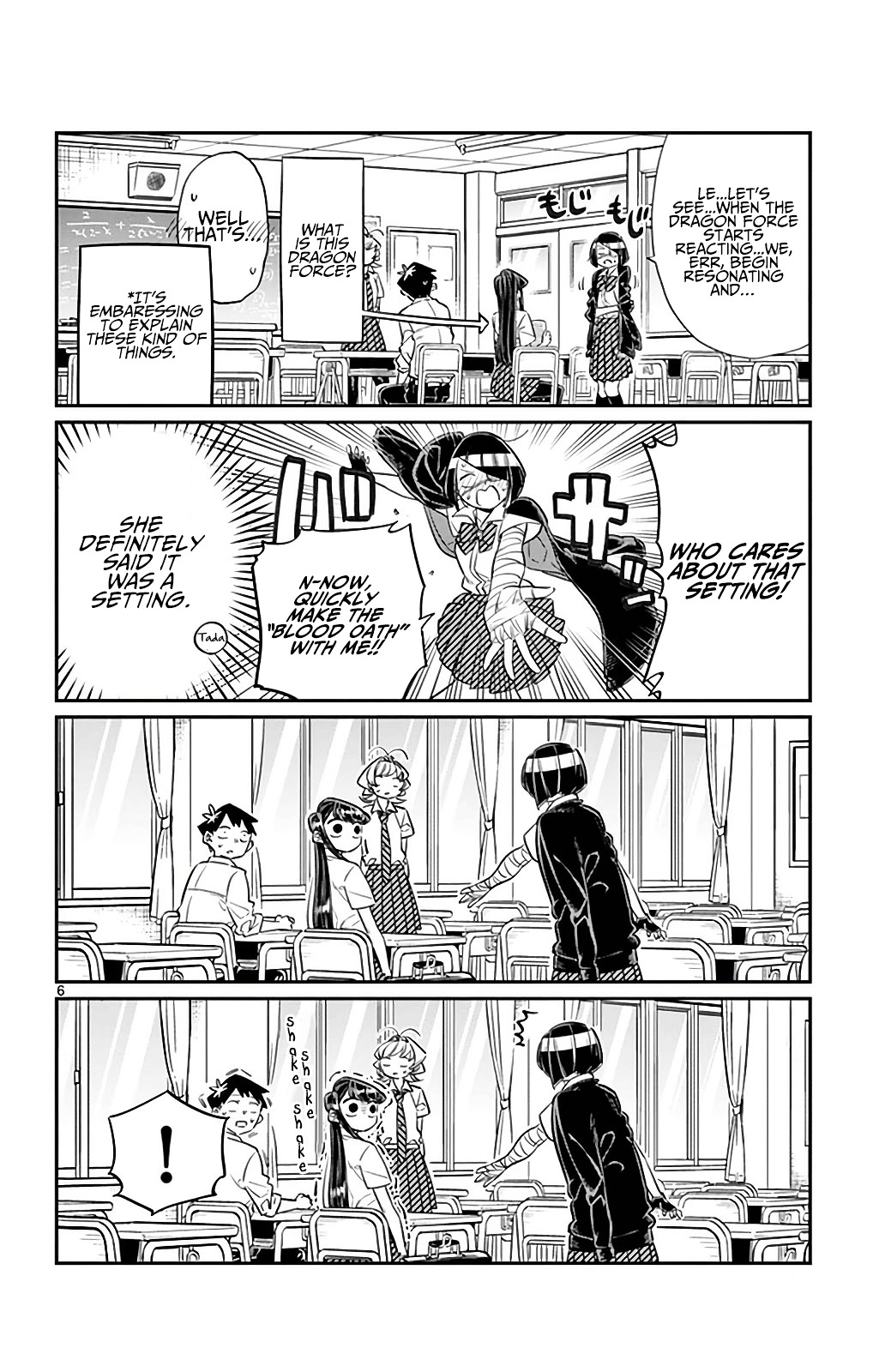 Komi-San Wa Komyushou Desu - Vol.2 Chapter 31: The Blood Oath