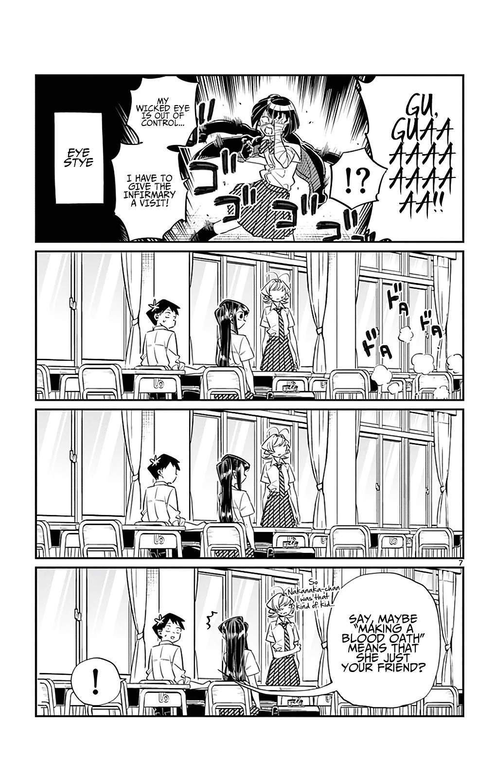 Komi-San Wa Komyushou Desu - Vol.2 Chapter 31: The Blood Oath