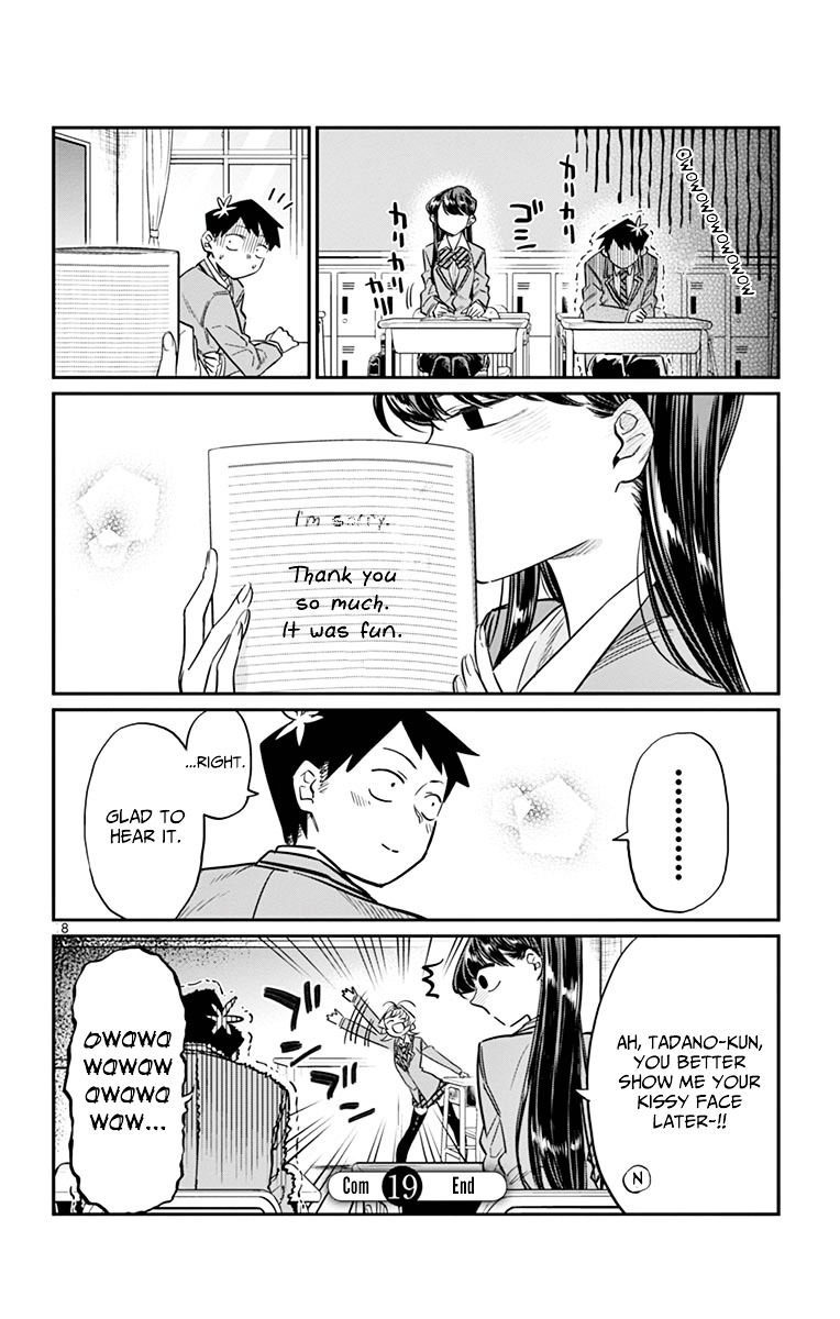 Komi-San Wa Komyushou Desu - Vol.1 Chapter 19: Saitou