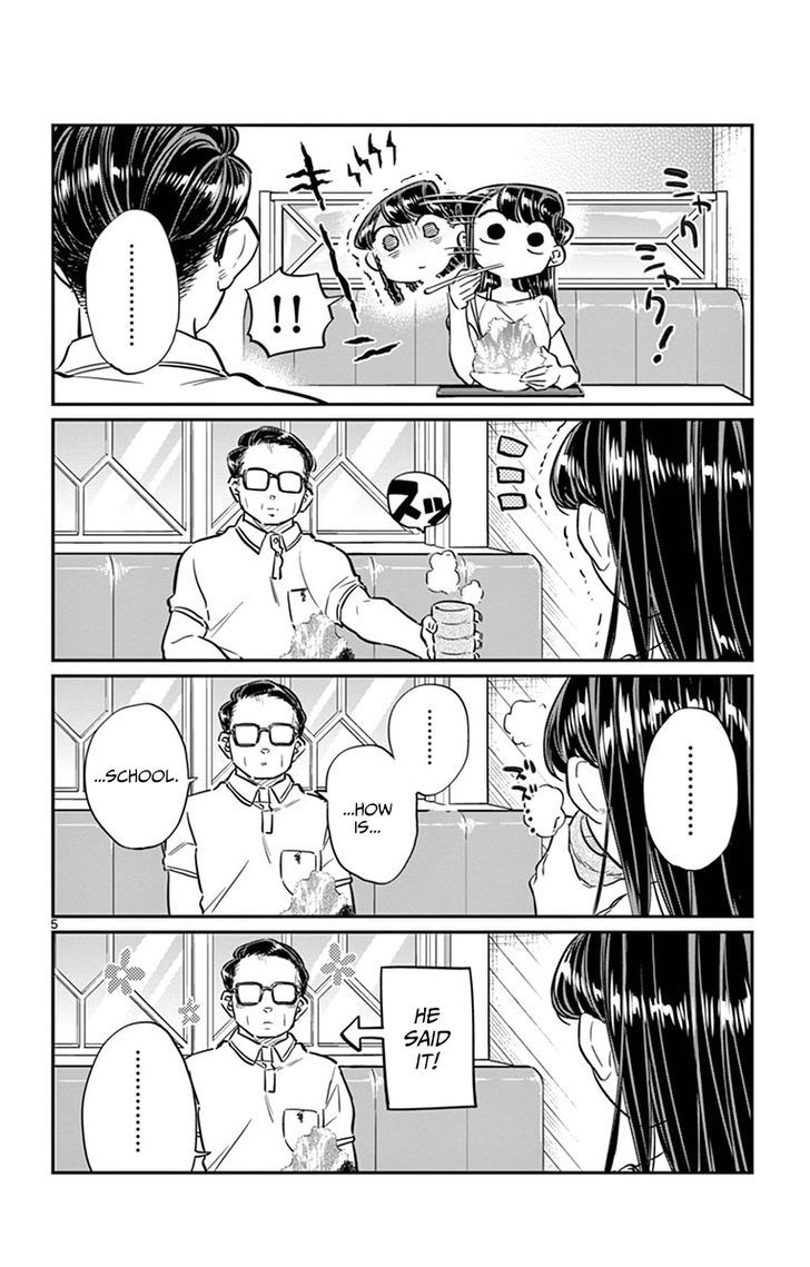 Komi-San Wa Komyushou Desu - Vol.3 Chapter 42: Shaved Ice