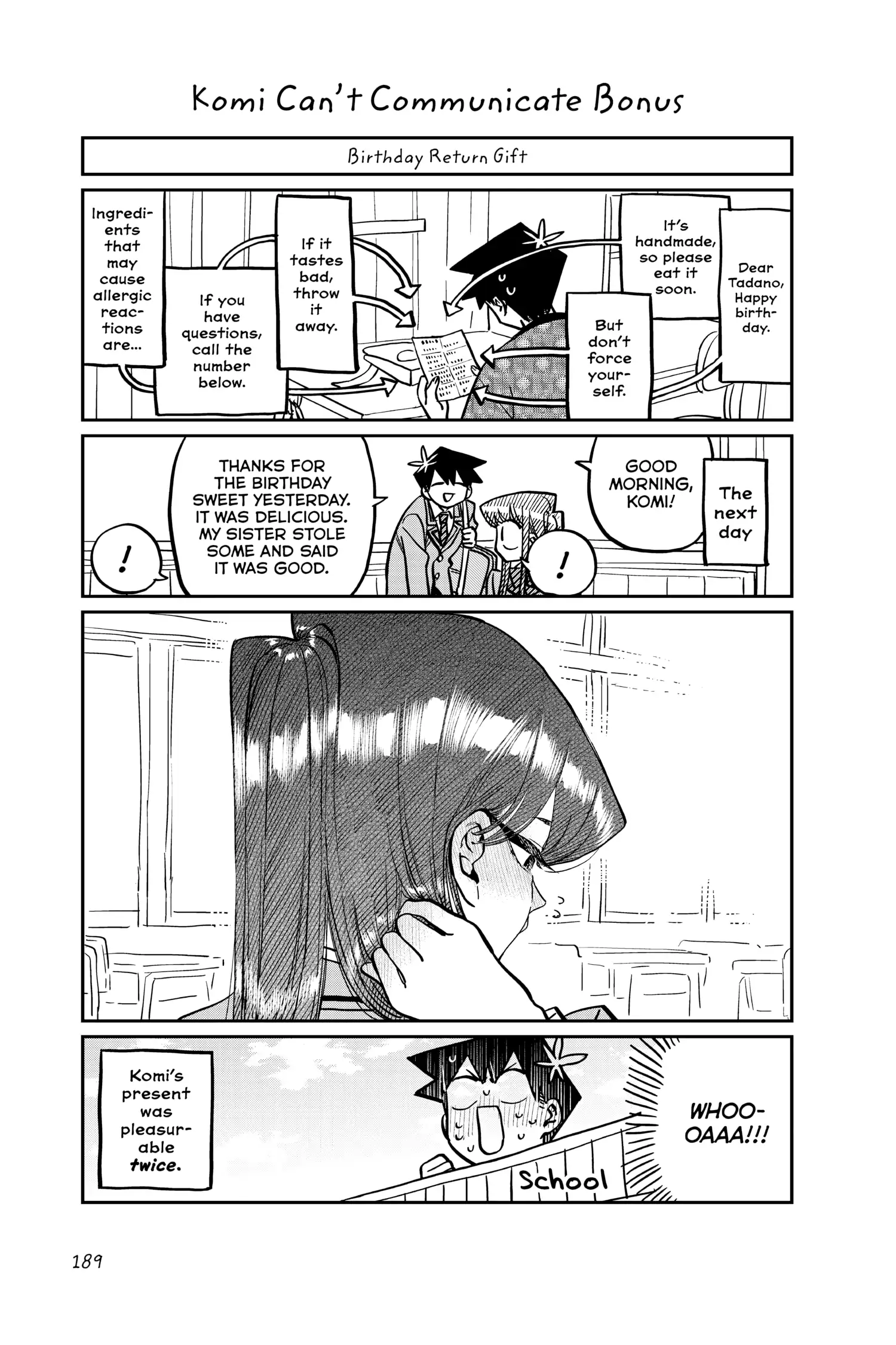 Komi-San Wa Komyushou Desu - Chapter 269.5