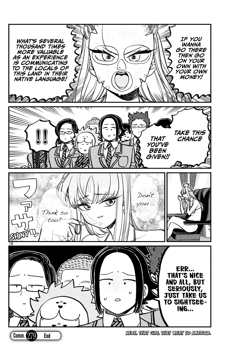 Komi-San Wa Komyushou Desu - Chapter 279: America