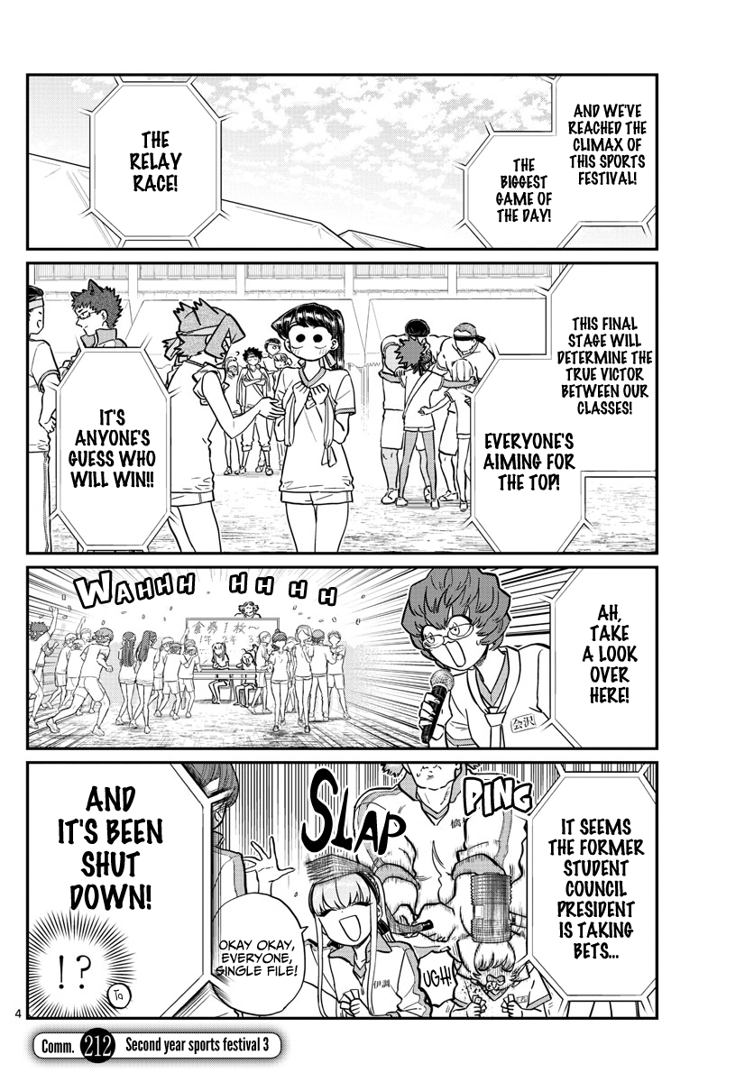 Komi-San Wa Komyushou Desu - Chapter 212: Second Year Sports Festival 3