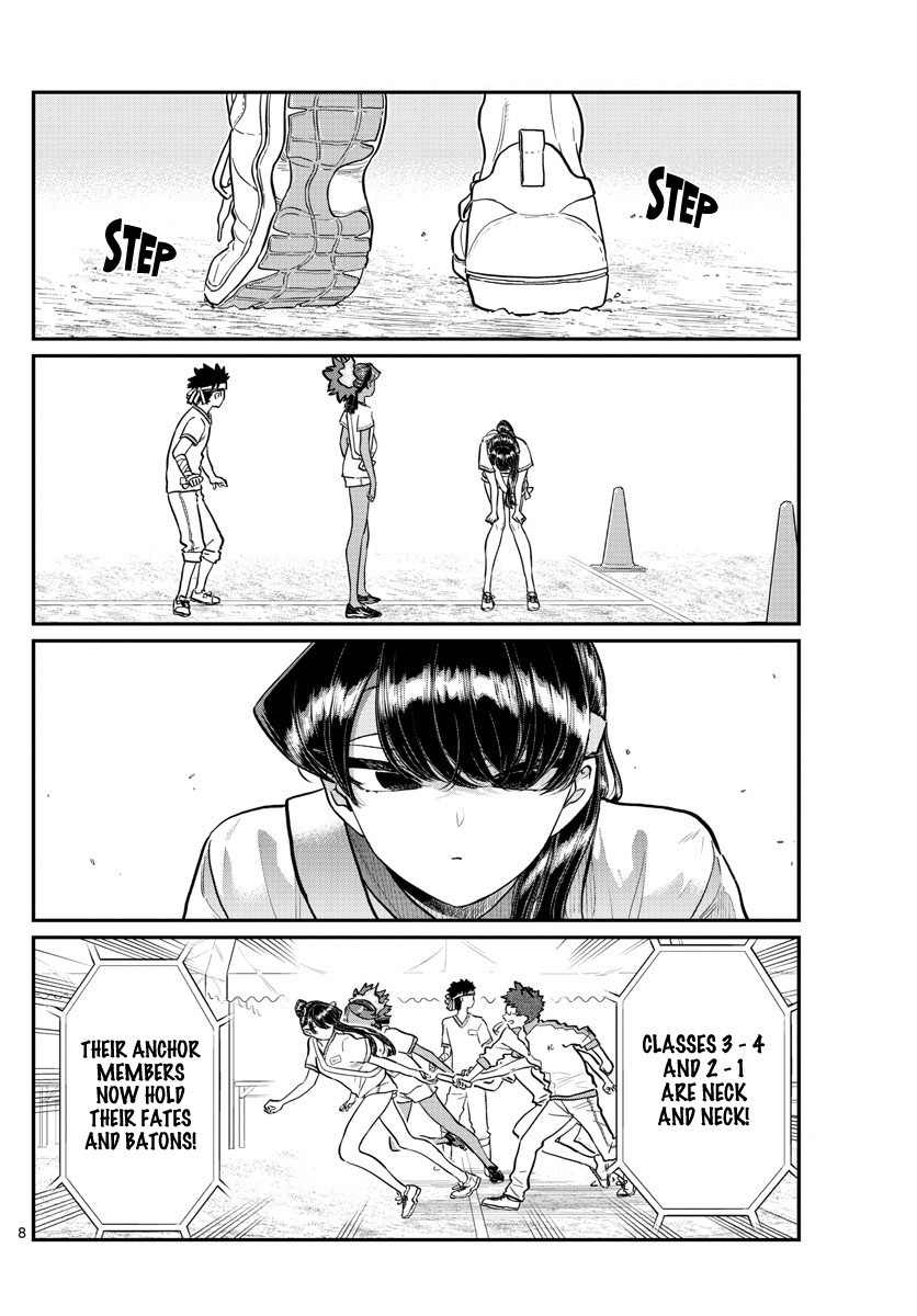 Komi-San Wa Komyushou Desu - Chapter 212: Second Year Sports Festival 3