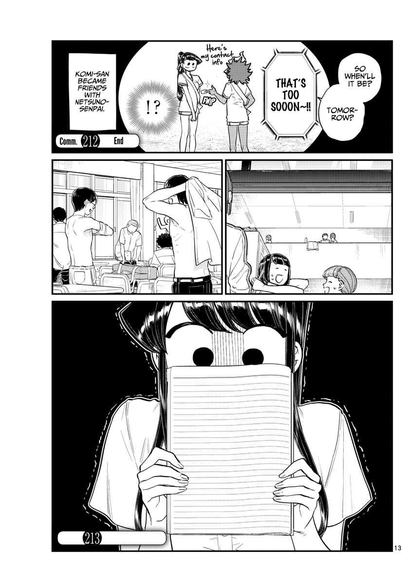 Komi-San Wa Komyushou Desu - Chapter 212: Second Year Sports Festival 3