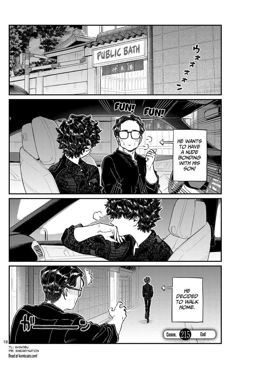 Komi-San Wa Komyushou Desu - Chapter 215: A Day Of A Father And Son